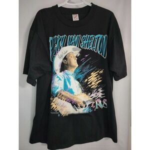 Vintage Autographed Ricky Van Shelton Concert T-Shirt 1993 Tour Men's XL